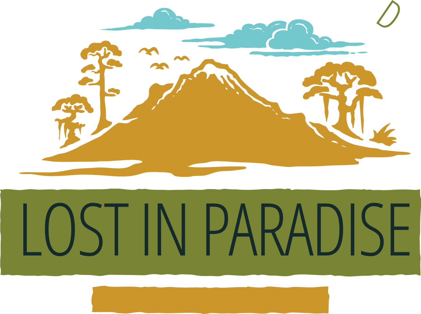 Bilkool Lost in Paradise Aluminium Sipper Bottle 750 ml