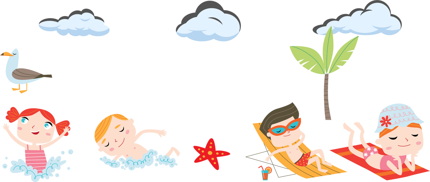 Bilkool Summer Beach Aluminium Sipper Bottle 750 ml