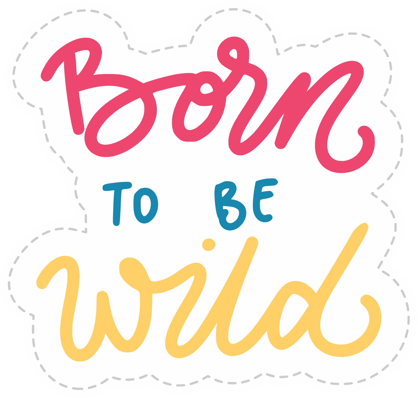 Bilkool Born To Be Wild Aluminium Sipper Bottle 750 ml