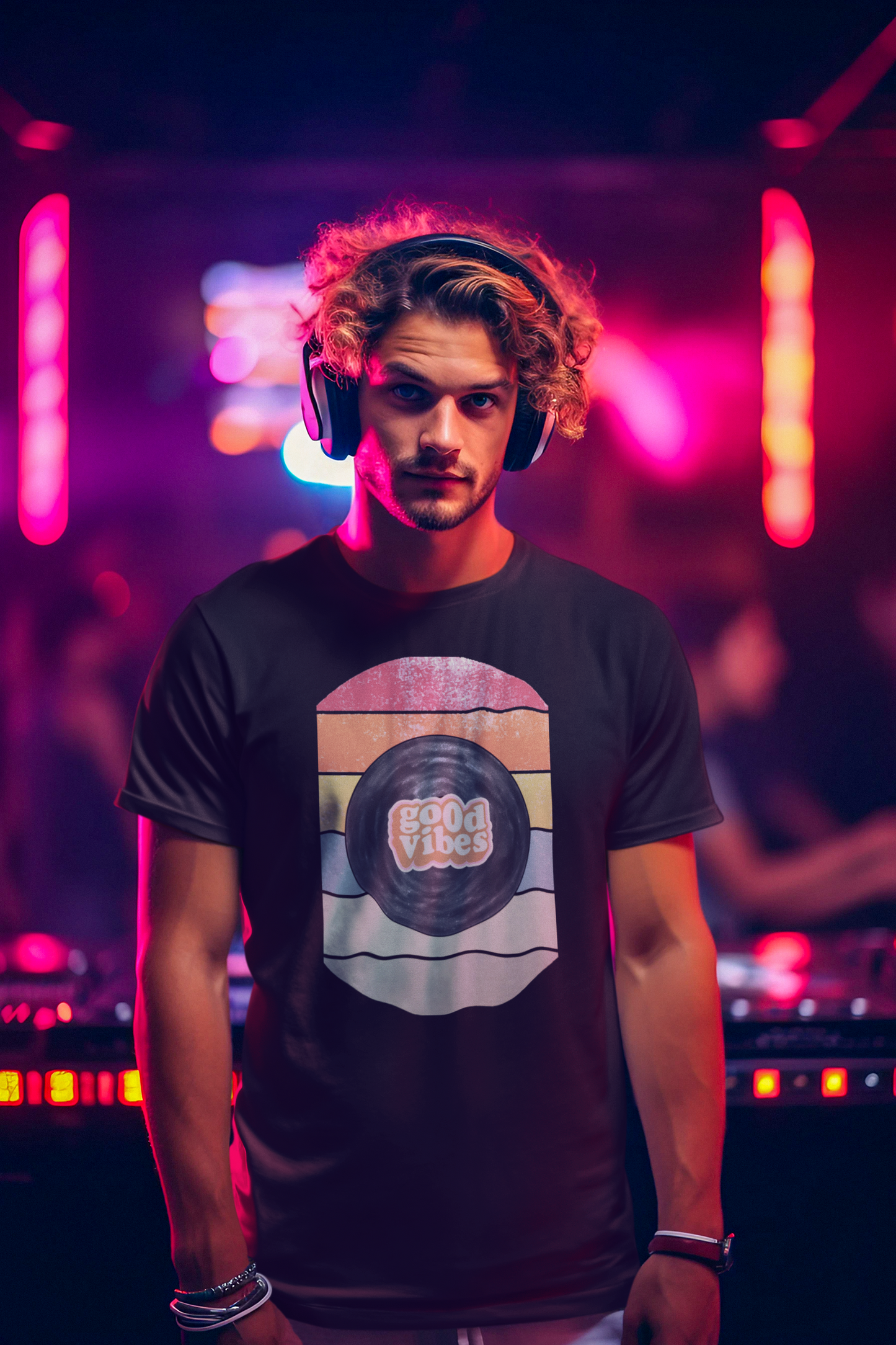 Bilkool Good Vibes Oversized T-Shirts