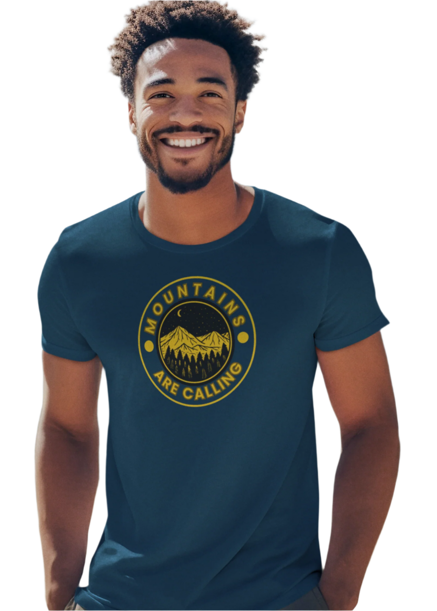 Bilkool Mountains are calling Half Sleeve T-Shirt