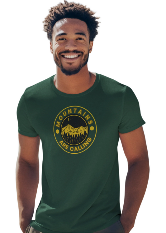 Bilkool Mountains are calling Half Sleeve T-Shirt