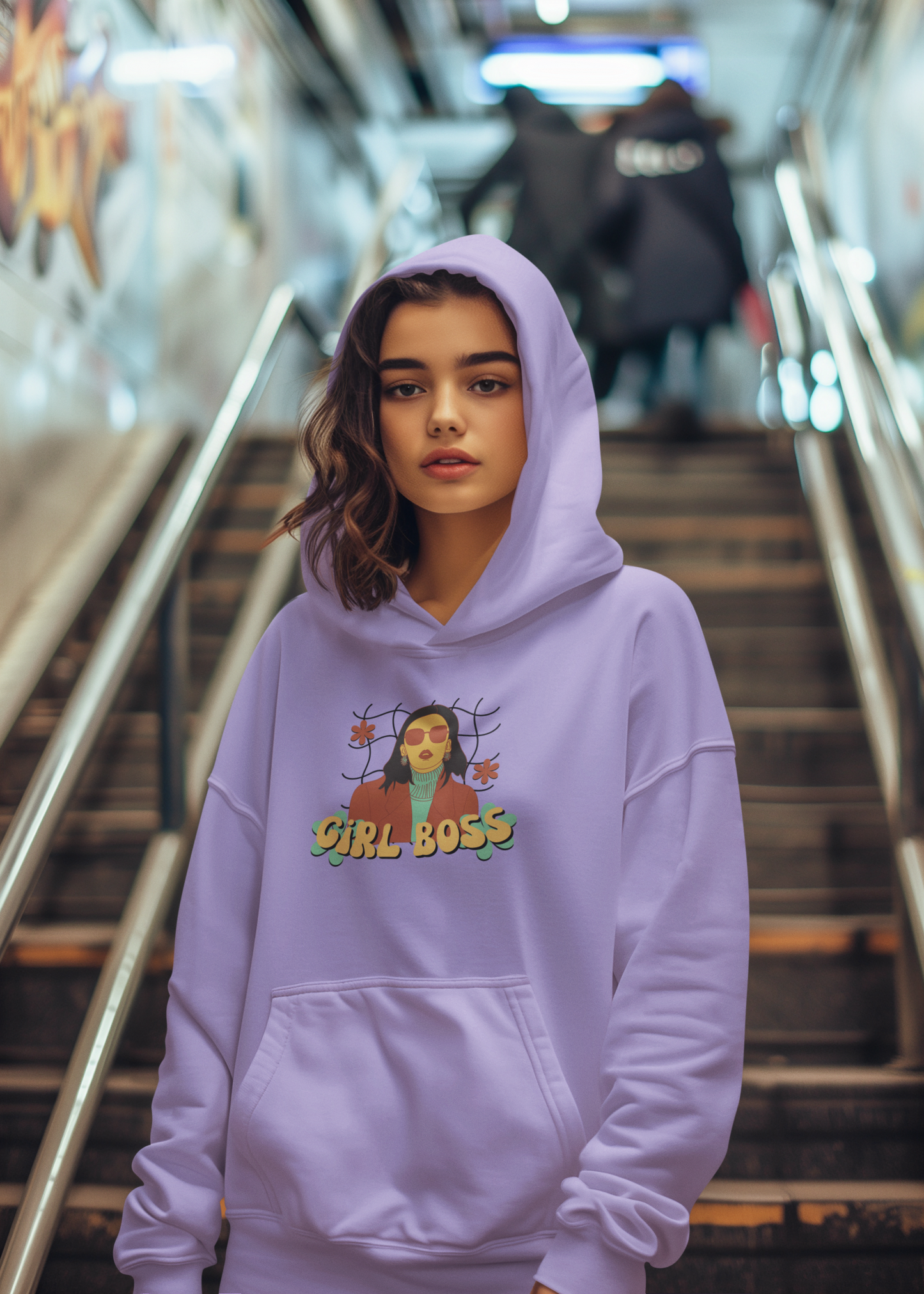 Bilkool Girl Boss Cotton Hoodies
