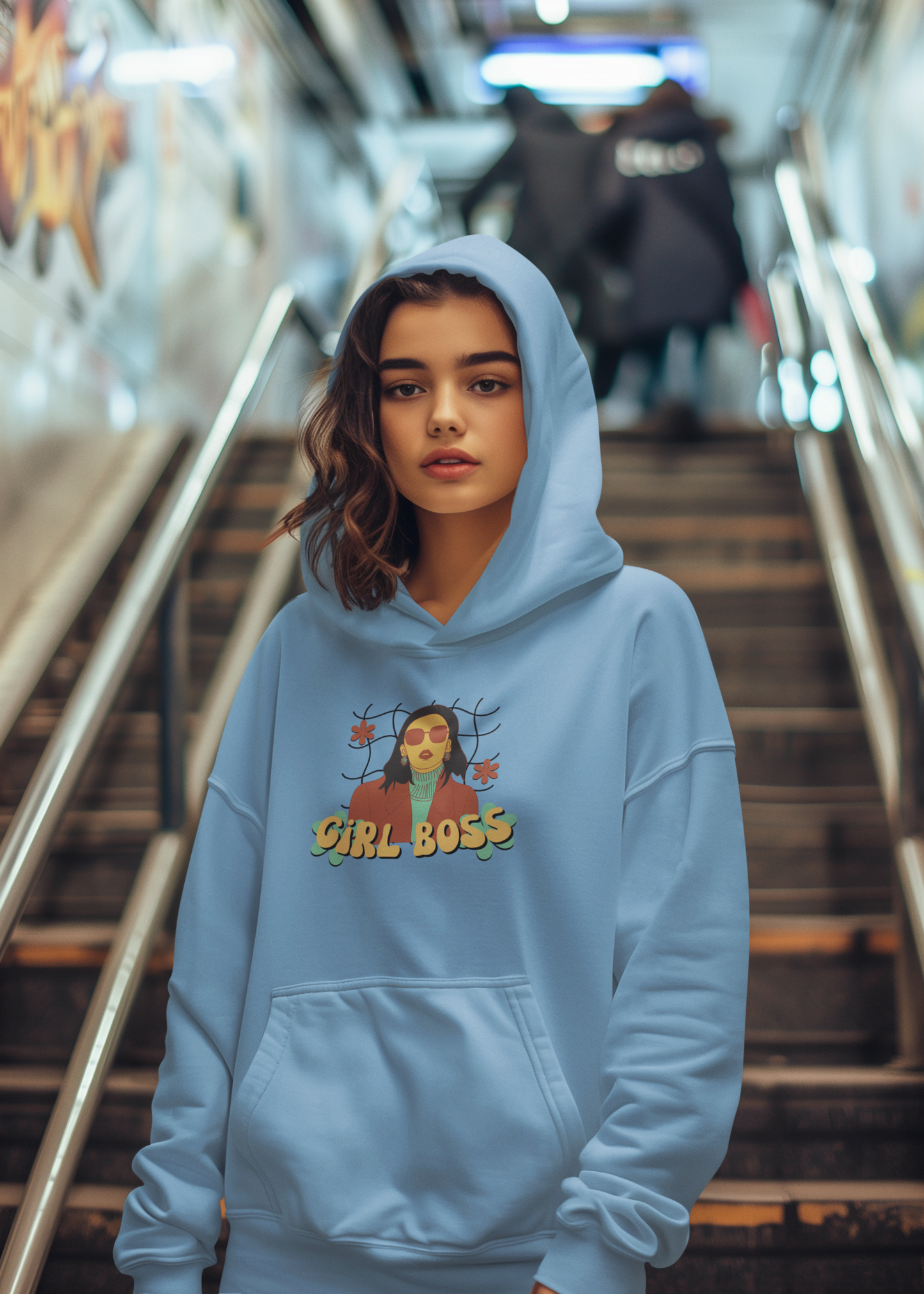 Bilkool Girl Boss Cotton Hoodies
