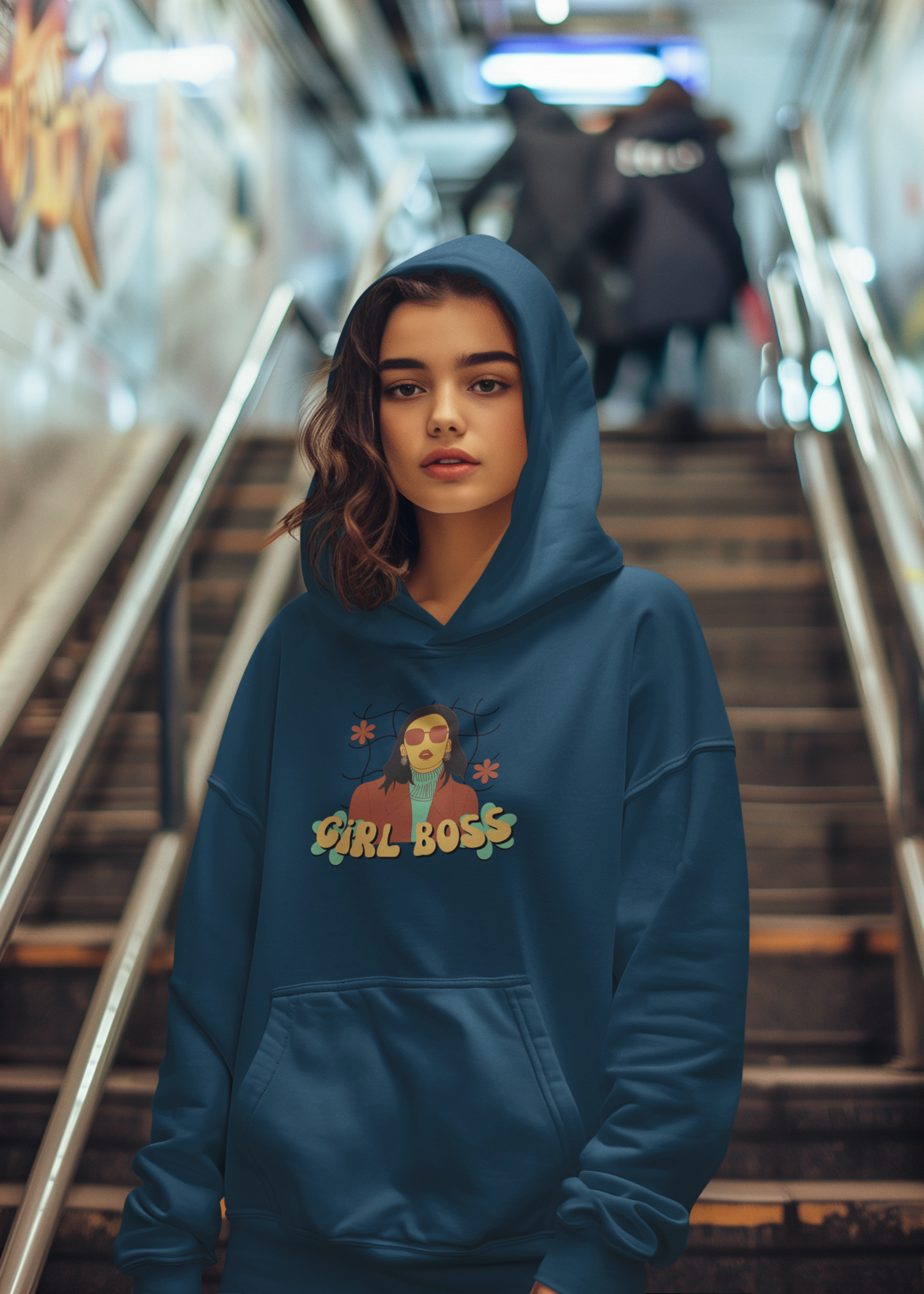 Bilkool Girl Boss Cotton Hoodies