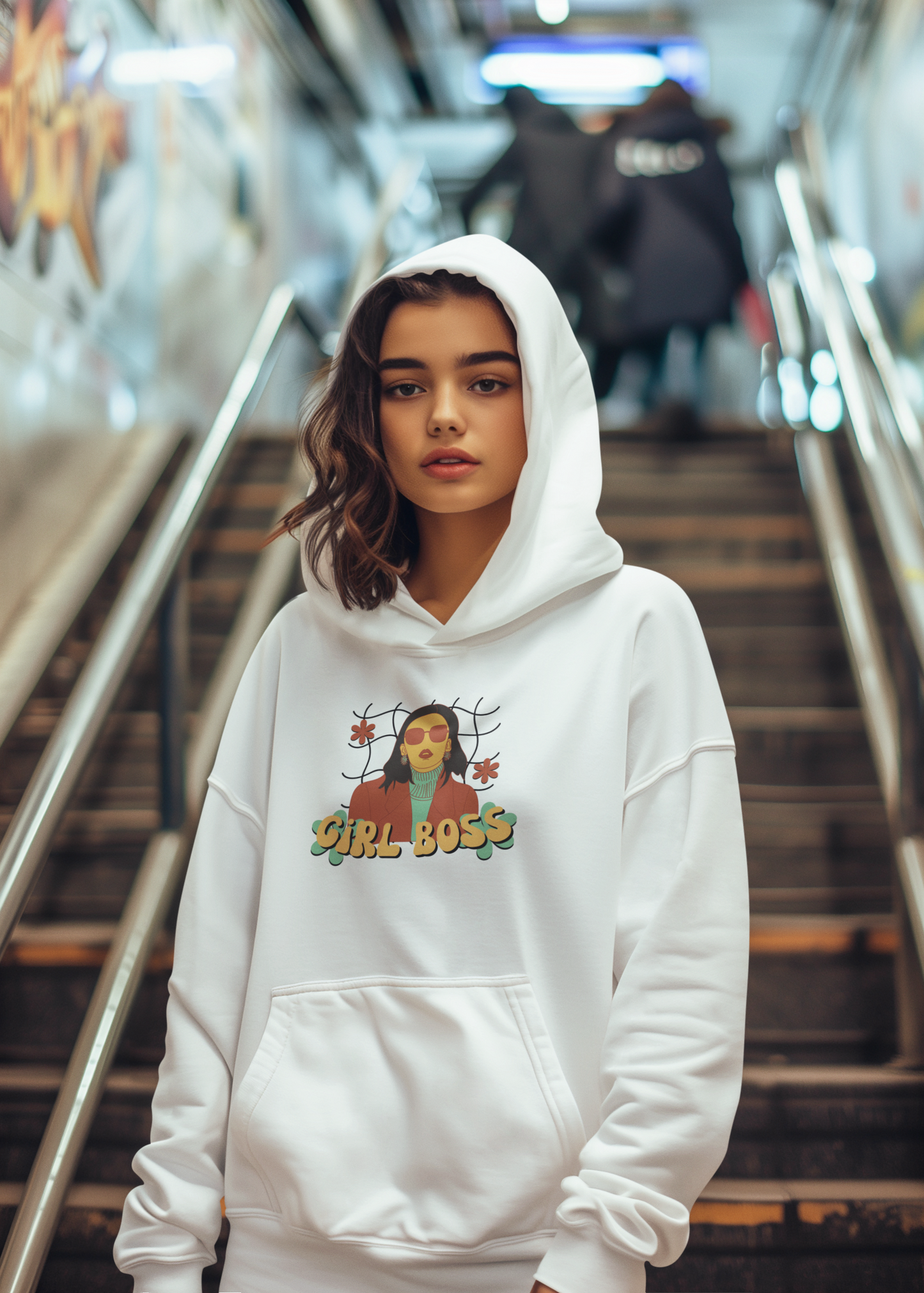 Bilkool Girl Boss Cotton Hoodies