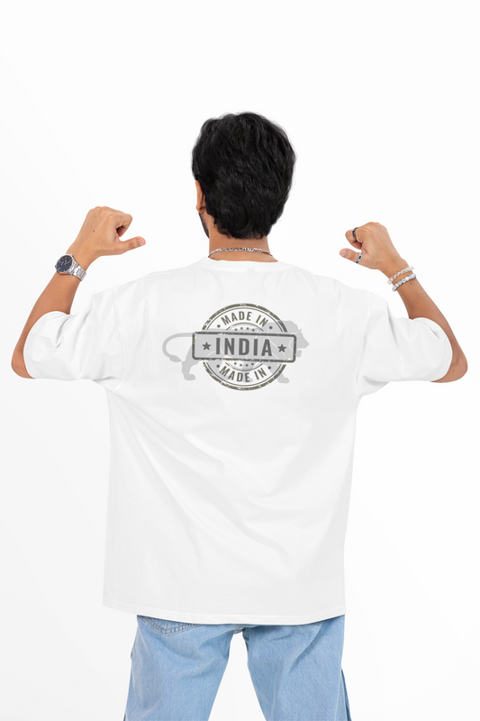 Bilkool Lion Oversized T-Shirt