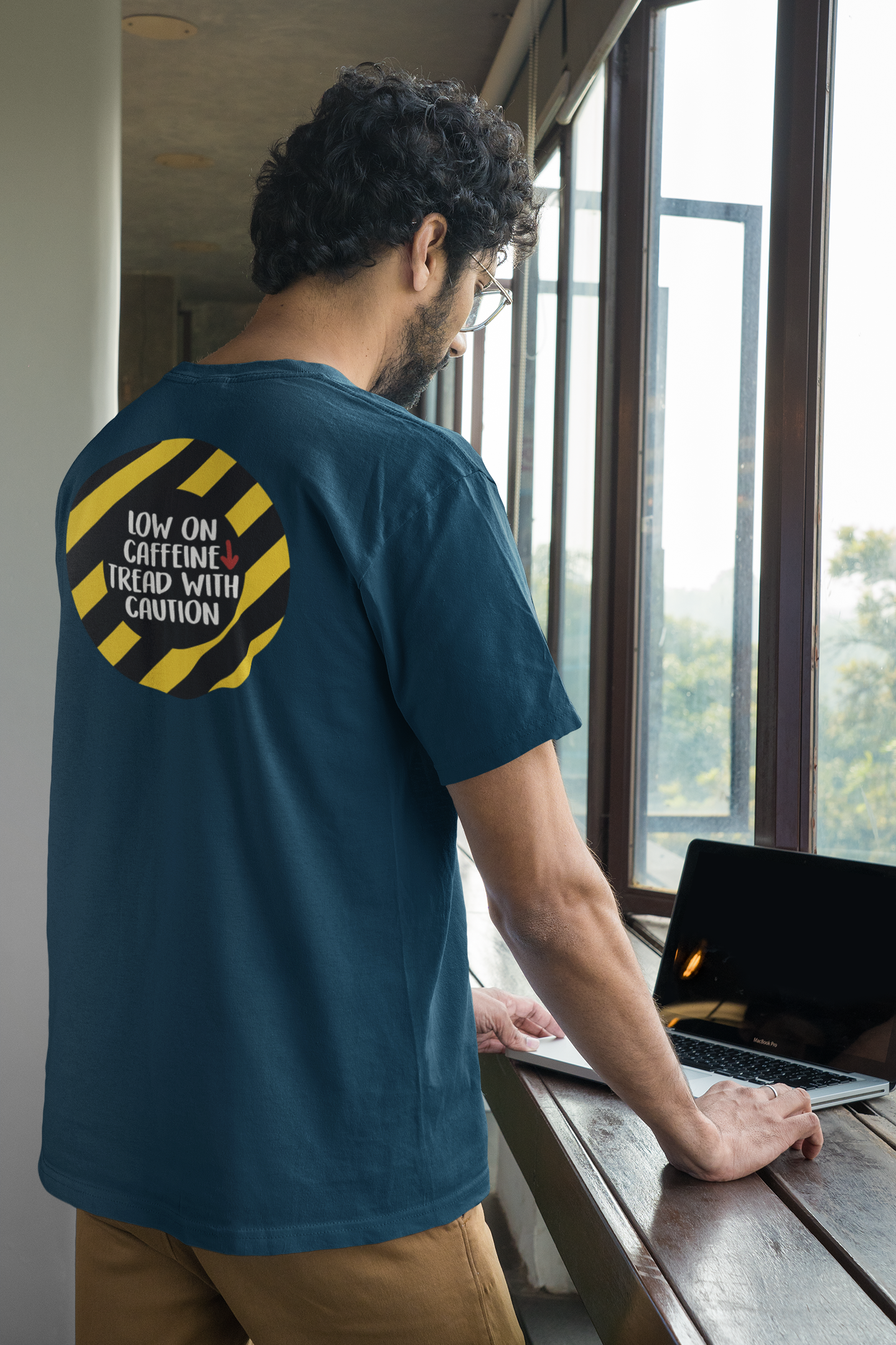 Corporat Low on Caffeine Oversized T-Shirt