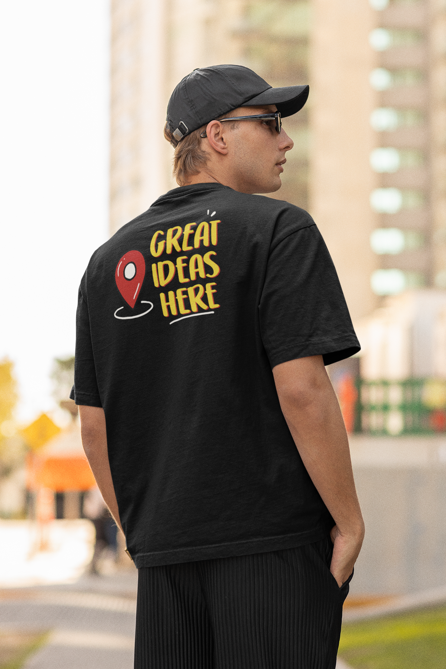 Corporat Great Ideas Here Oversized T-Shirt
