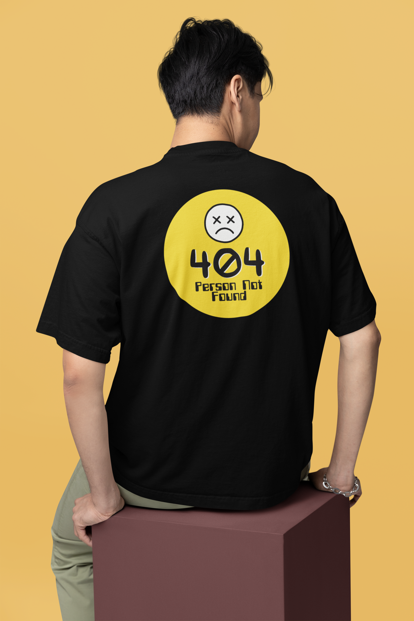 Corporat Person Not Found Oversized T-Shirt