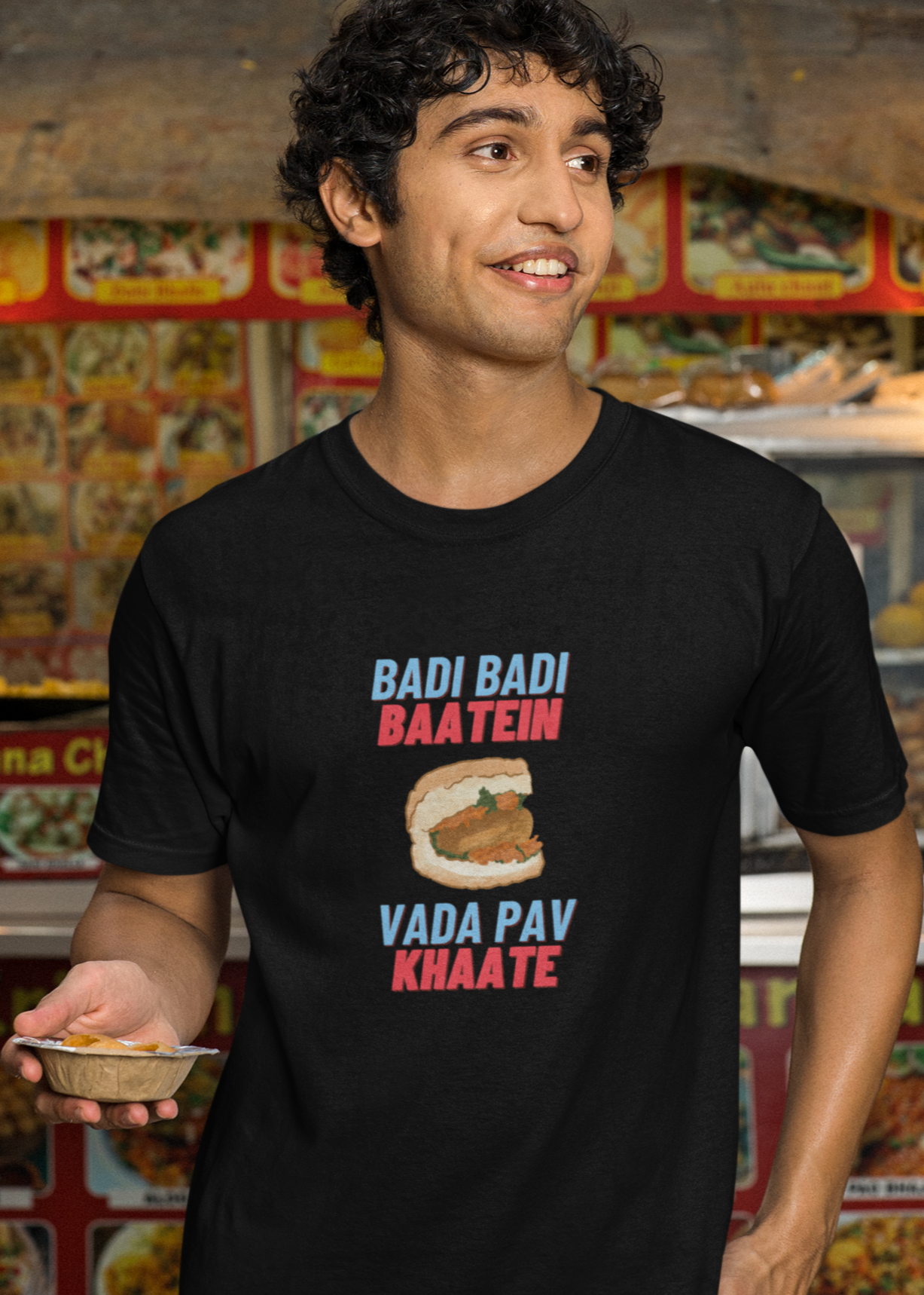 Bilkool Badi Baatein Cotton Half Sleeve T-Shirt