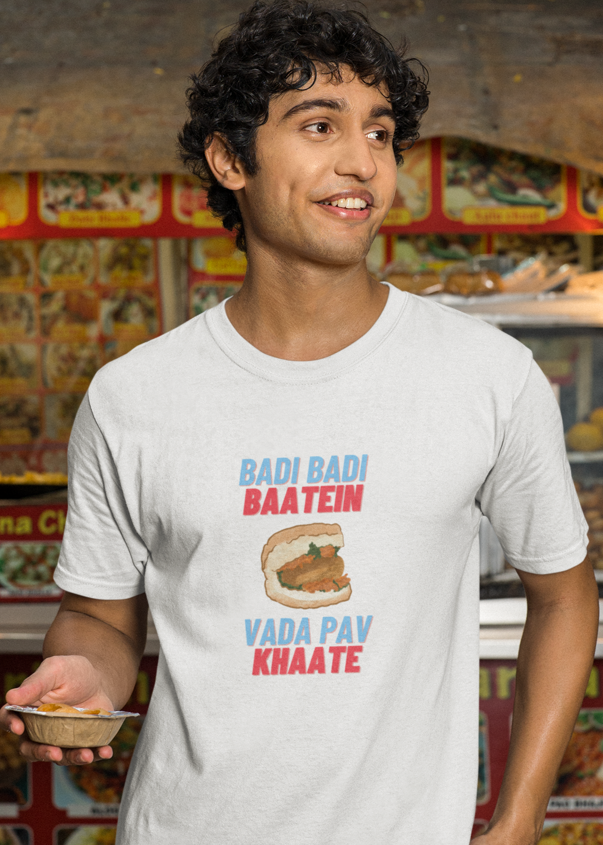 Bilkool Badi Baatein Cotton Half Sleeve T-Shirt