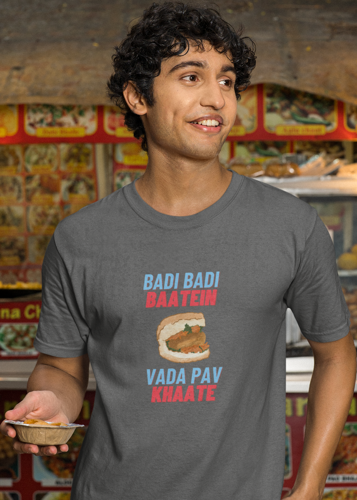 Bilkool Badi Baatein Cotton Half Sleeve T-Shirt