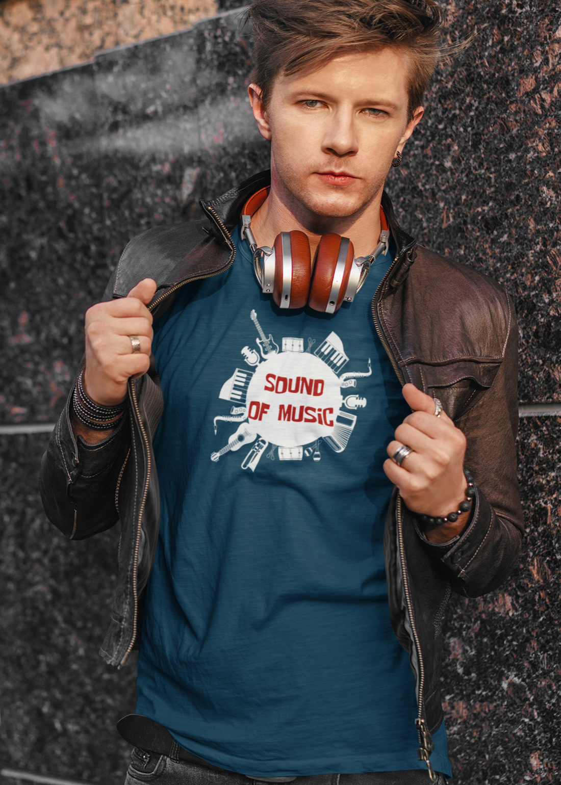 Bilkool Sound Of Music Cotton Half Sleeve T-Shirt