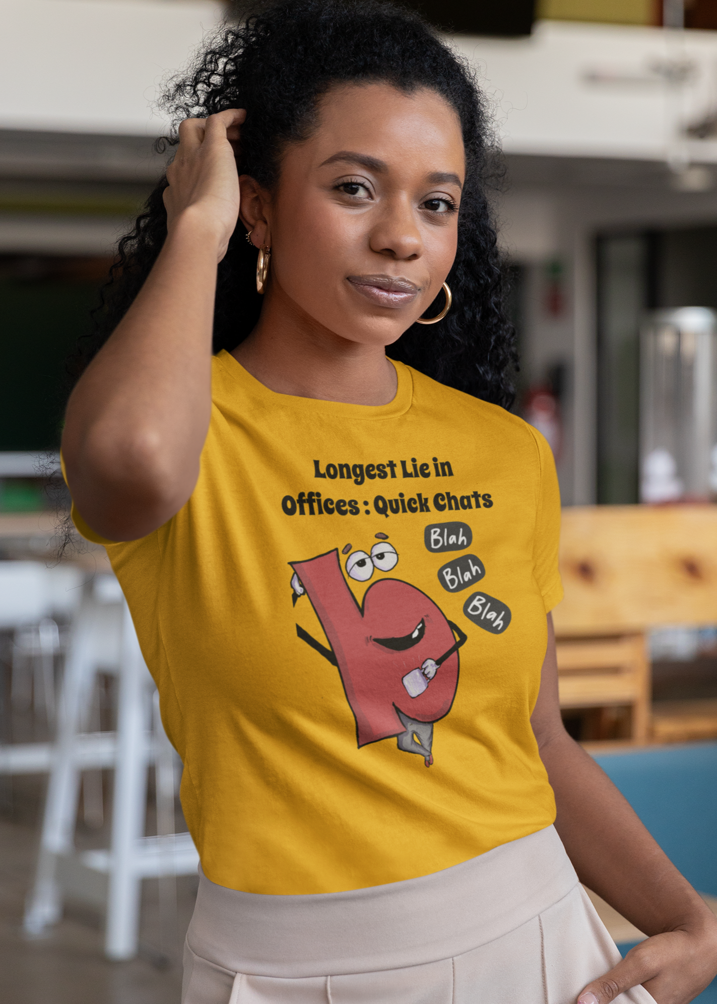 Bilkool Longest Lie Cotton Half Sleeve T-Shirt