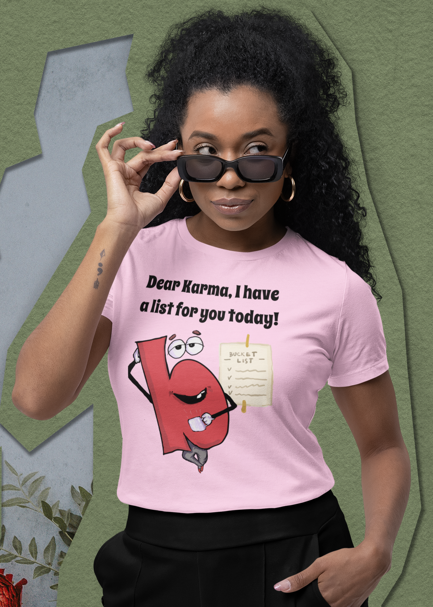 Bilkool Karma List Cotton Half Sleeve T-Shirt