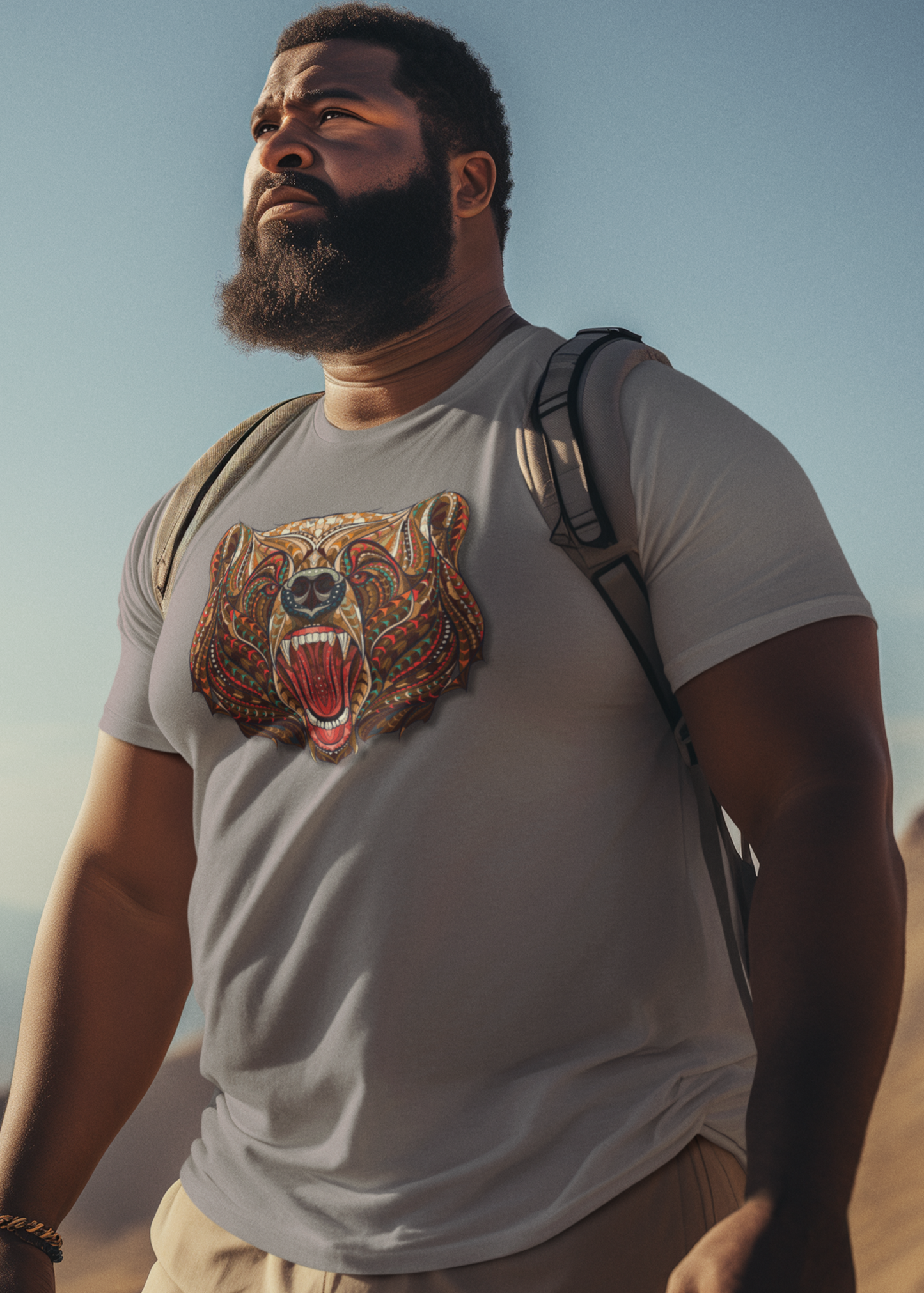 Bilkool Bhalu Aaya Cotton Half Sleeve T-Shirt