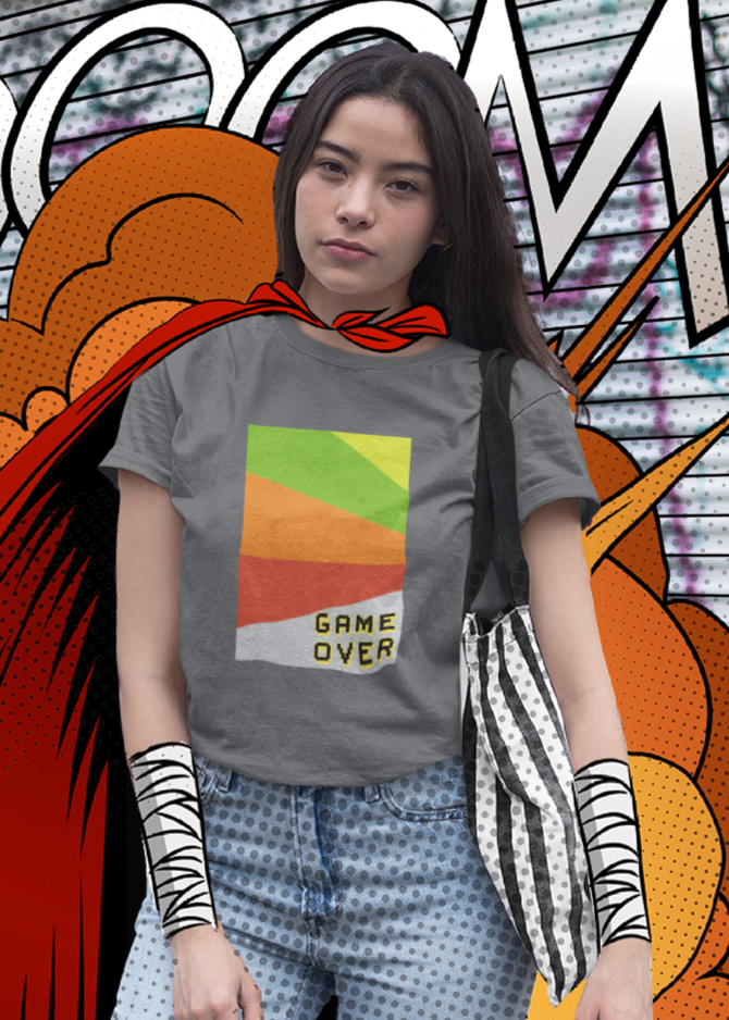 Bilkool Gamer Cotton Half Sleeve T-Shirt