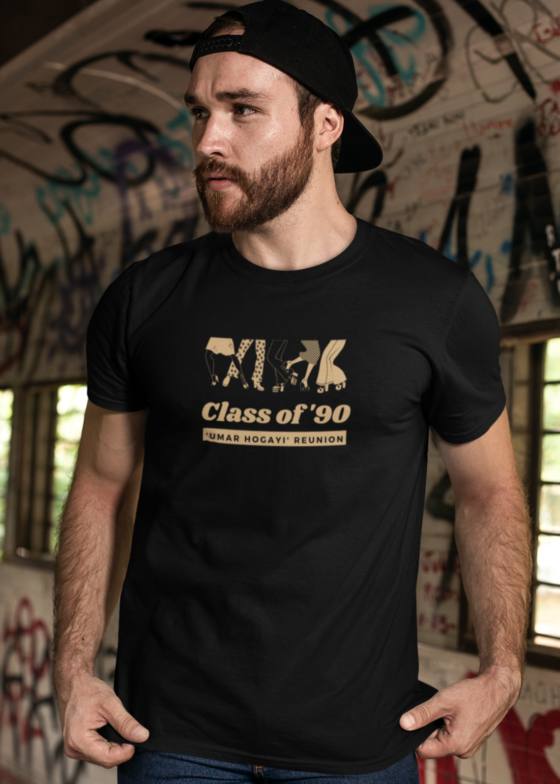 Bilkool Class of 90s Cotton Half Sleeve T-Shirt