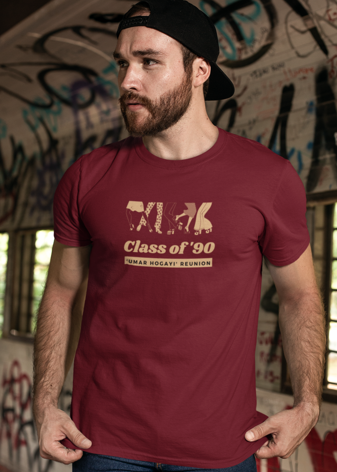 Bilkool Class of 90s Cotton Half Sleeve T-Shirt