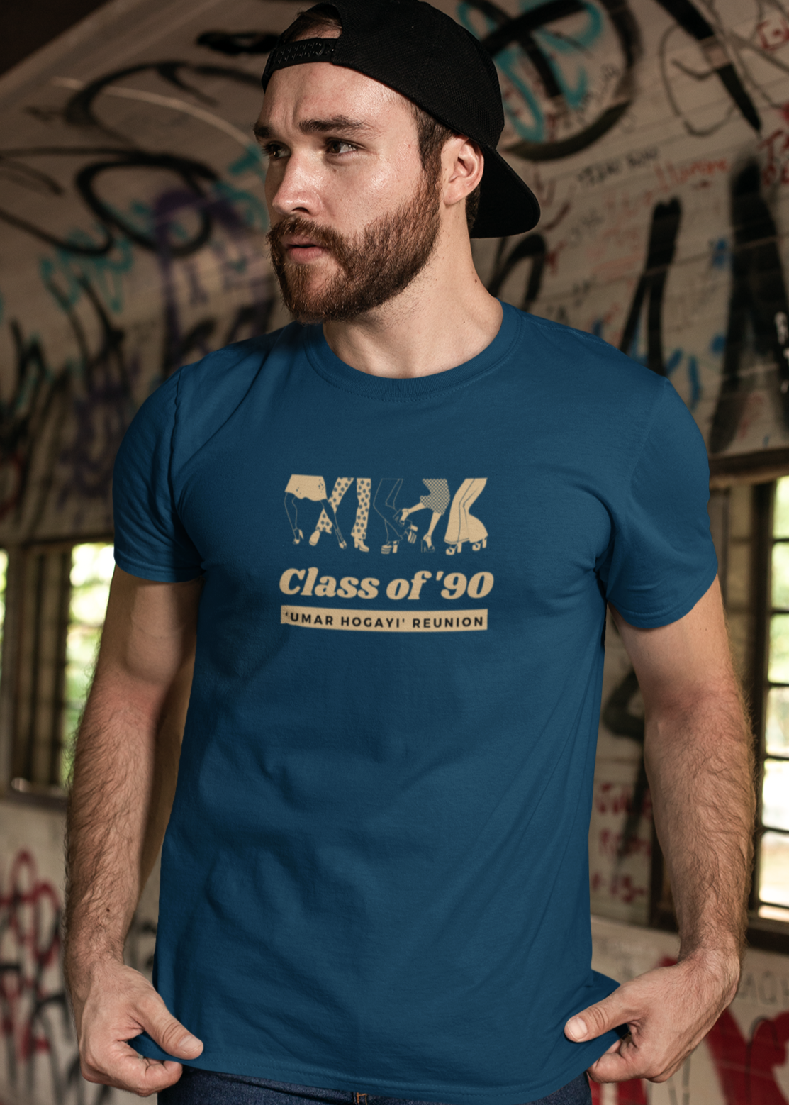 Bilkool Class of 90s Cotton Half Sleeve T-Shirt