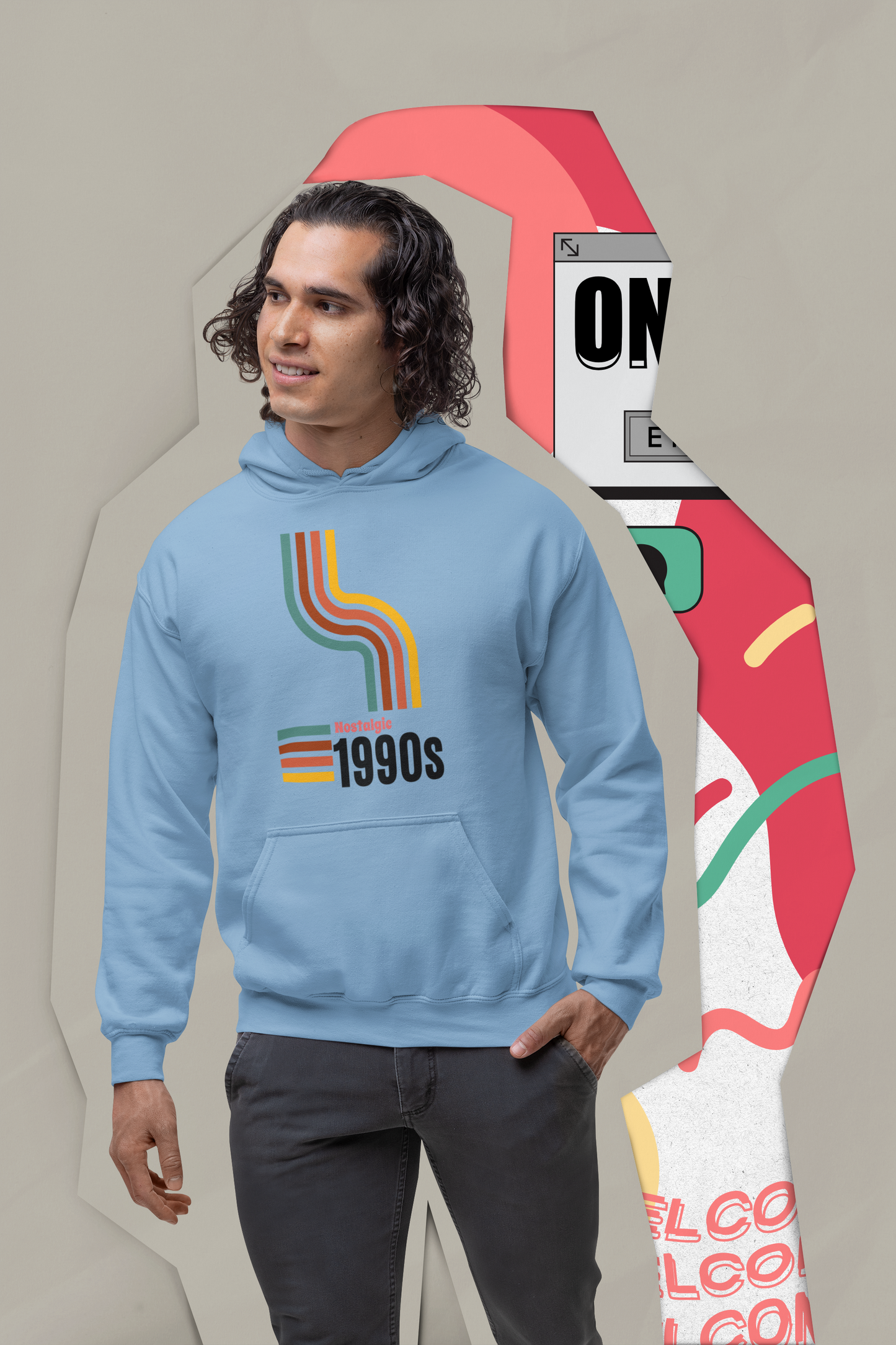 Bilkool Nostalgic 1990s Cotton Hoodies