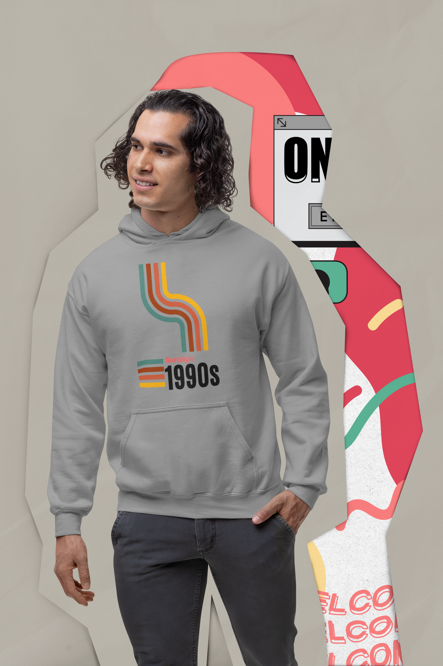 Bilkool Nostalgic 1990s Cotton Hoodies