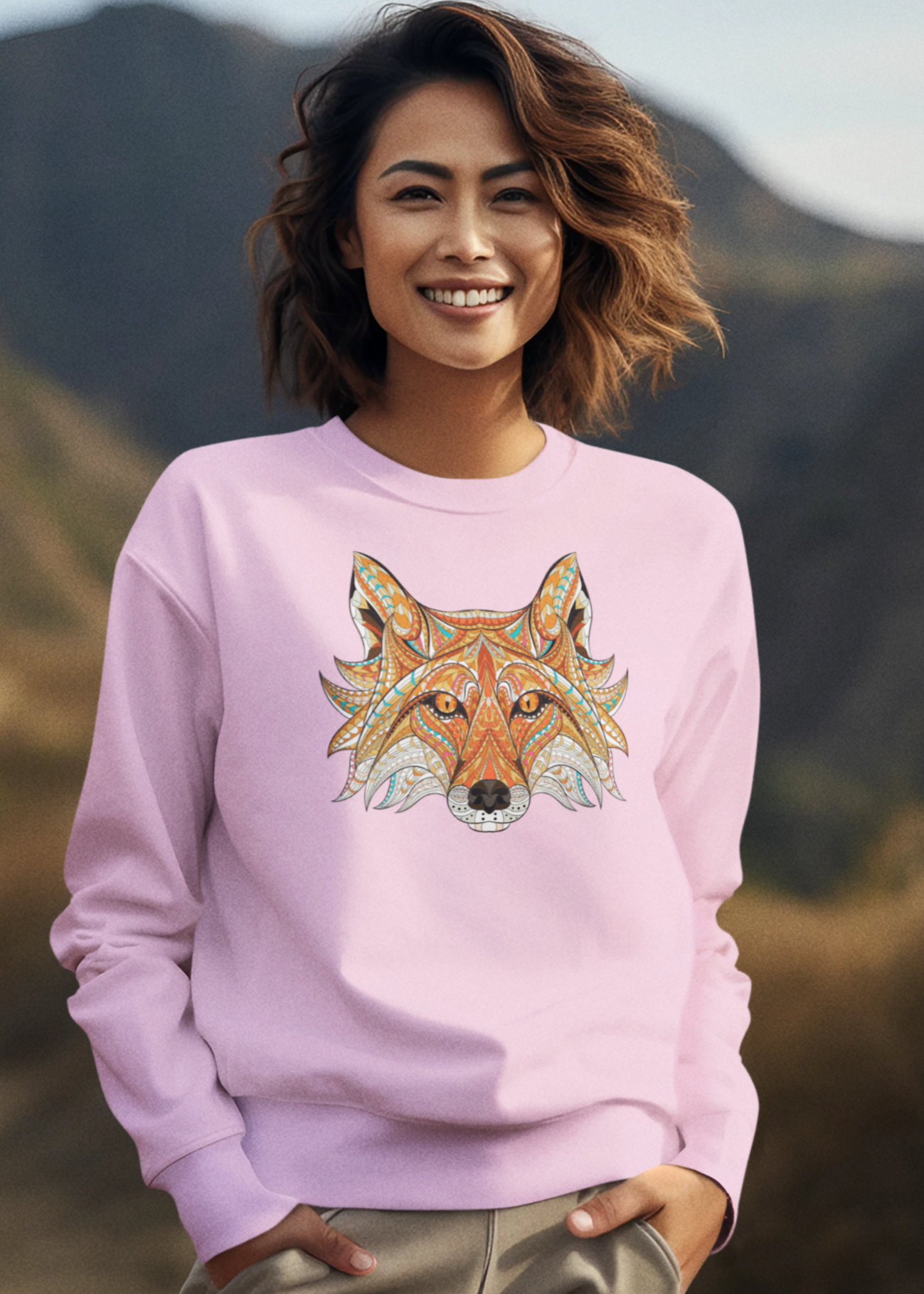 Bilkool Naarangee Bhediya Cotton Sweatshirt