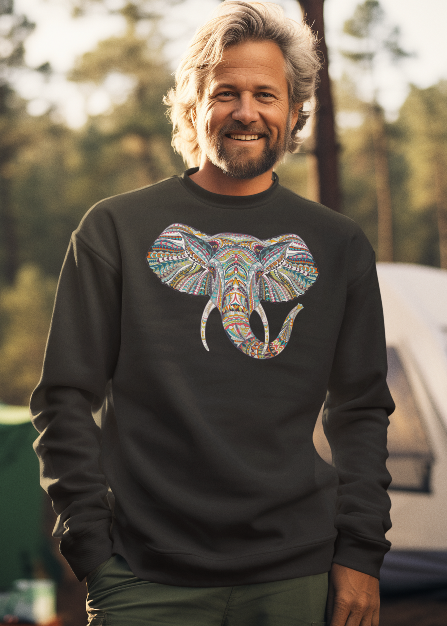 Bilkool Haathi Mere Saathi Cotton Sweatshirt