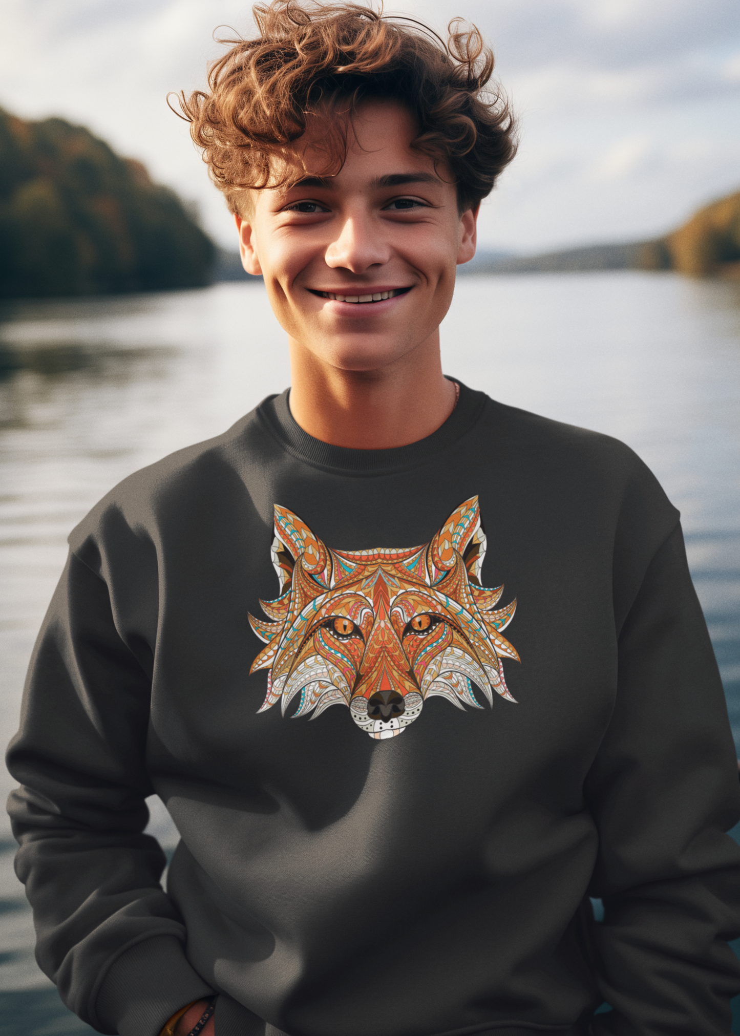 Bilkool Naarangee Bhediya Cotton Sweatshirt