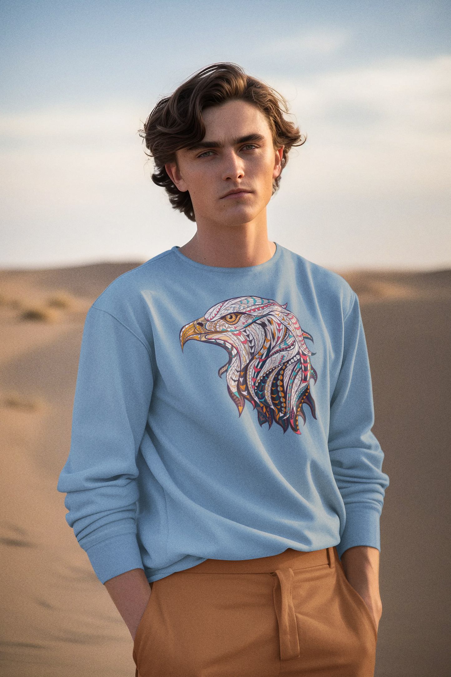 Bilkool Garuda Cotton Sweatshirt