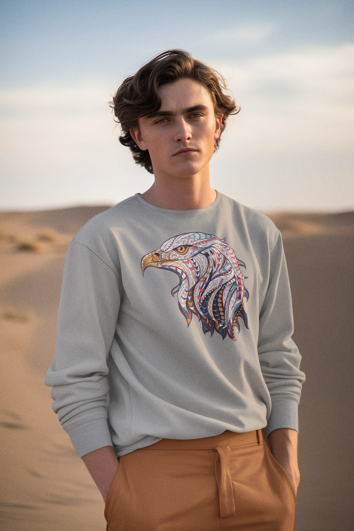 Bilkool Garuda Cotton Sweatshirt