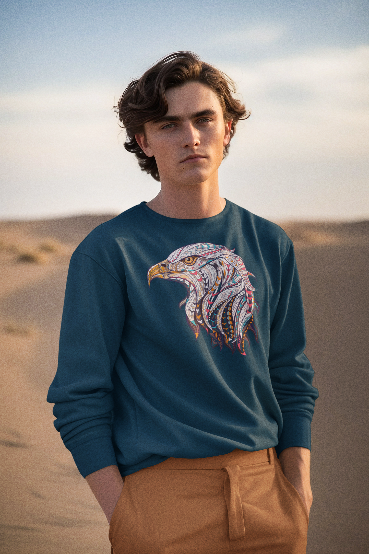 Bilkool Garuda Cotton Sweatshirt