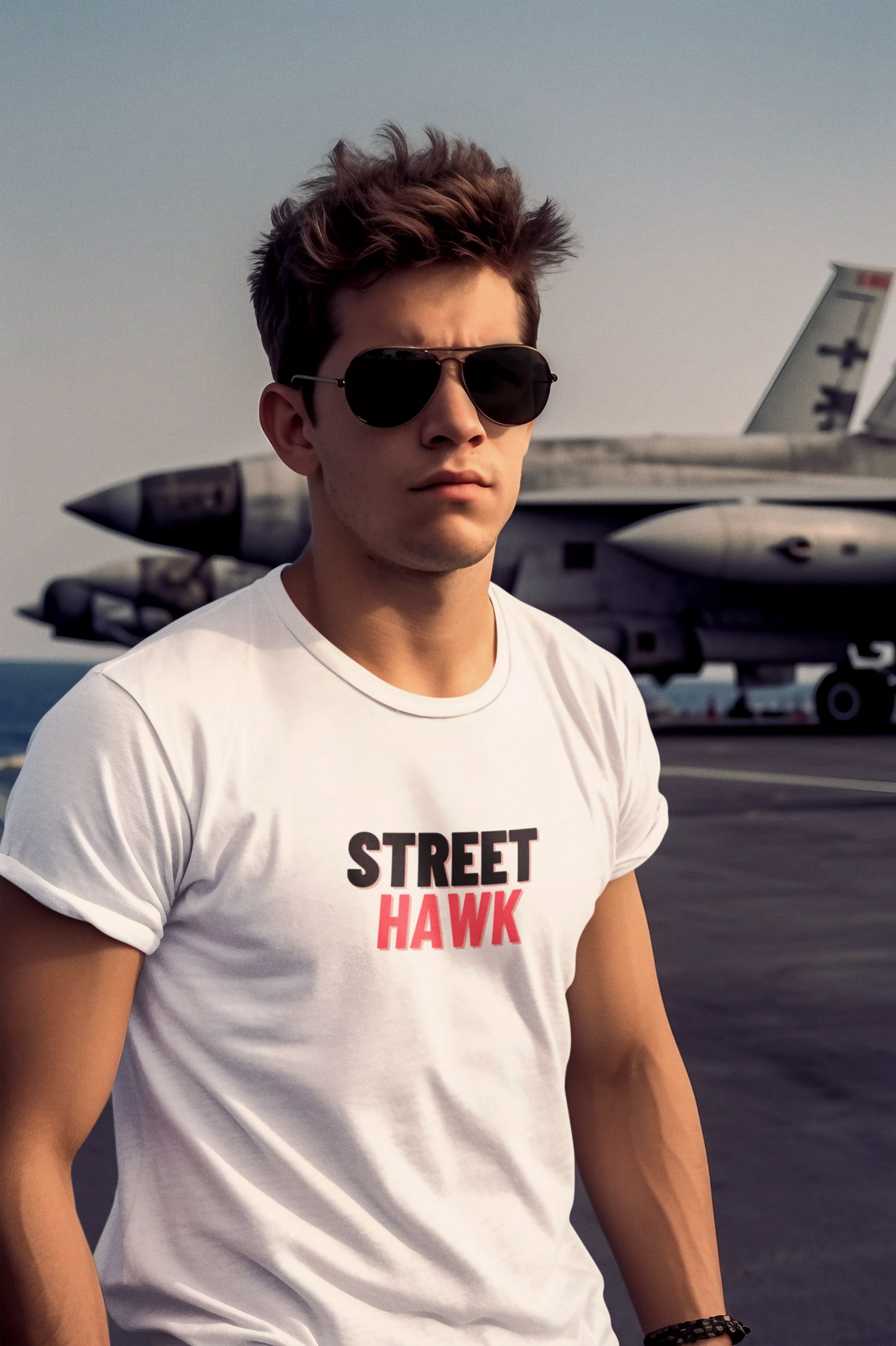 Bilkool Street Hawk Cotton Half Sleeve T-Shirt