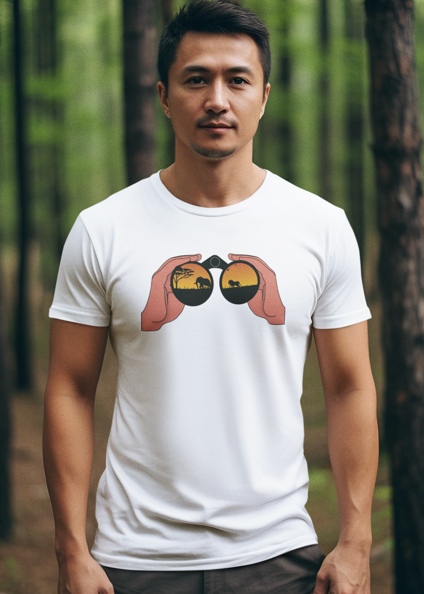 Bilkool Safari Yet So Near Cotton Half Sleeve T-Shirt