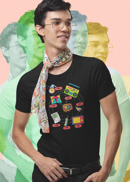 Bilkool Day in the life of 90s Cotton Half Sleeve T- Shirt