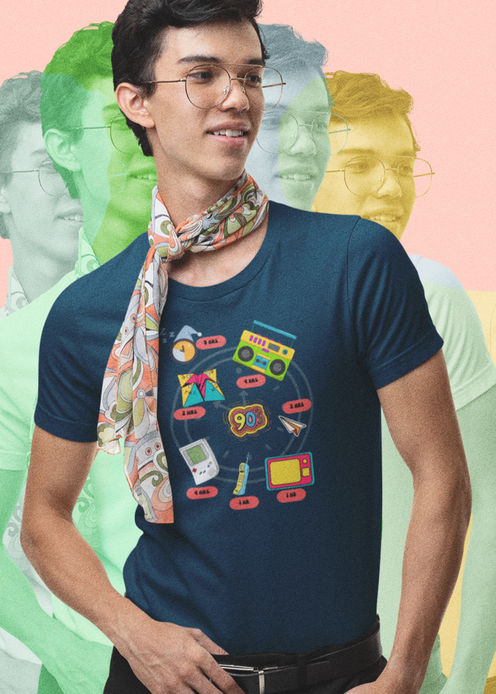 Bilkool Day in the life of 90s Cotton Half Sleeve T- Shirt