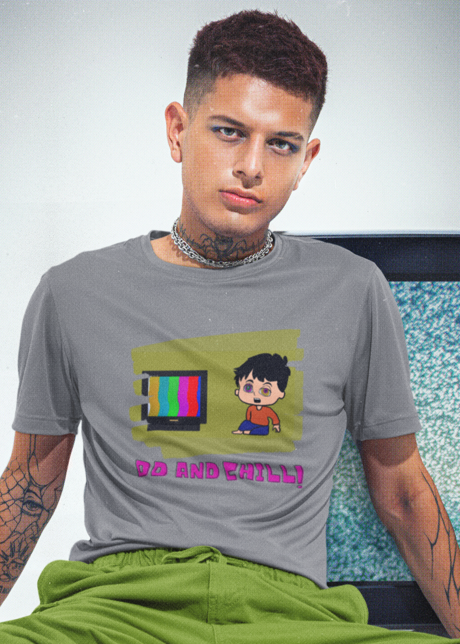 Bilkool DD and Chill Cotton Half Sleeve T-Shirt