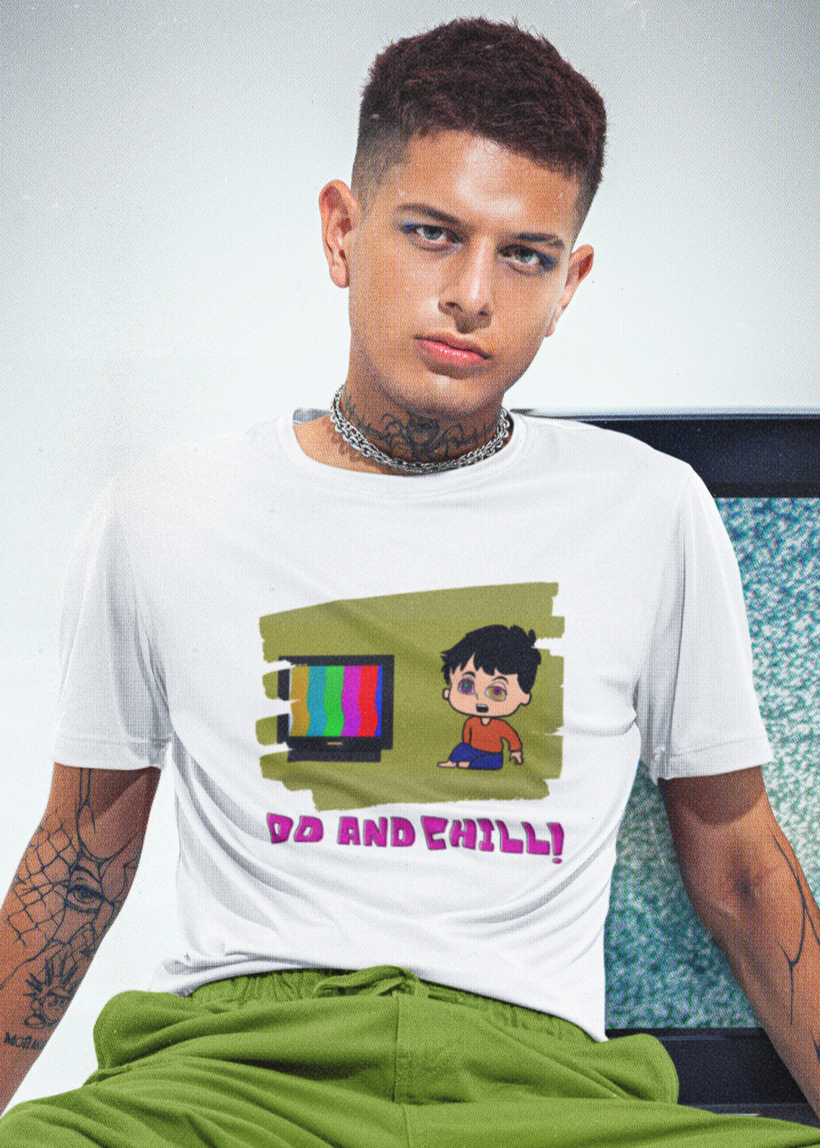 Bilkool DD and Chill Cotton Half Sleeve T-Shirt