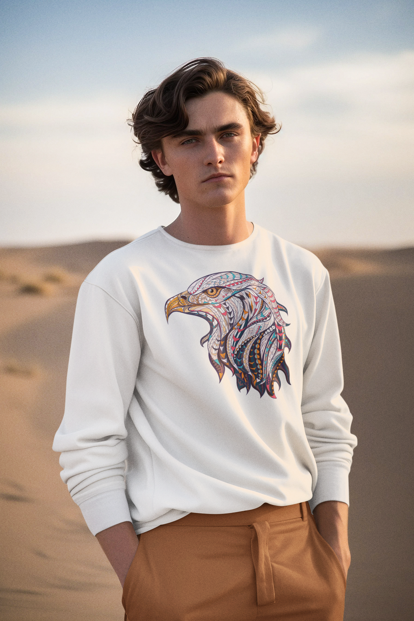 Bilkool Garuda Cotton Sweatshirt