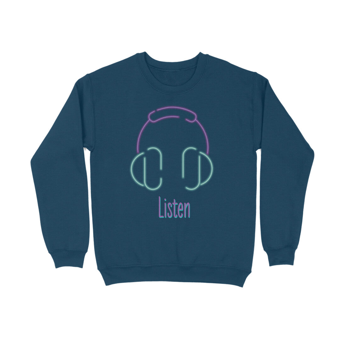 Bilkool Listen Cotton Sweatshirt