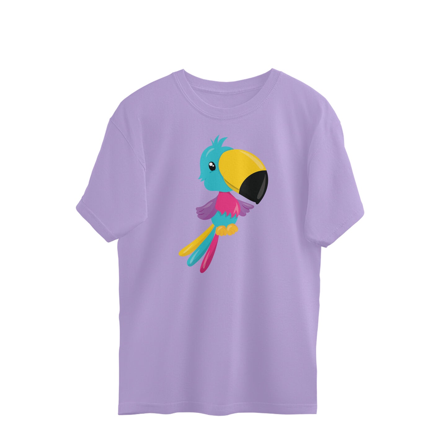 Bilkool Tropical Tota Oversized T-Shirts