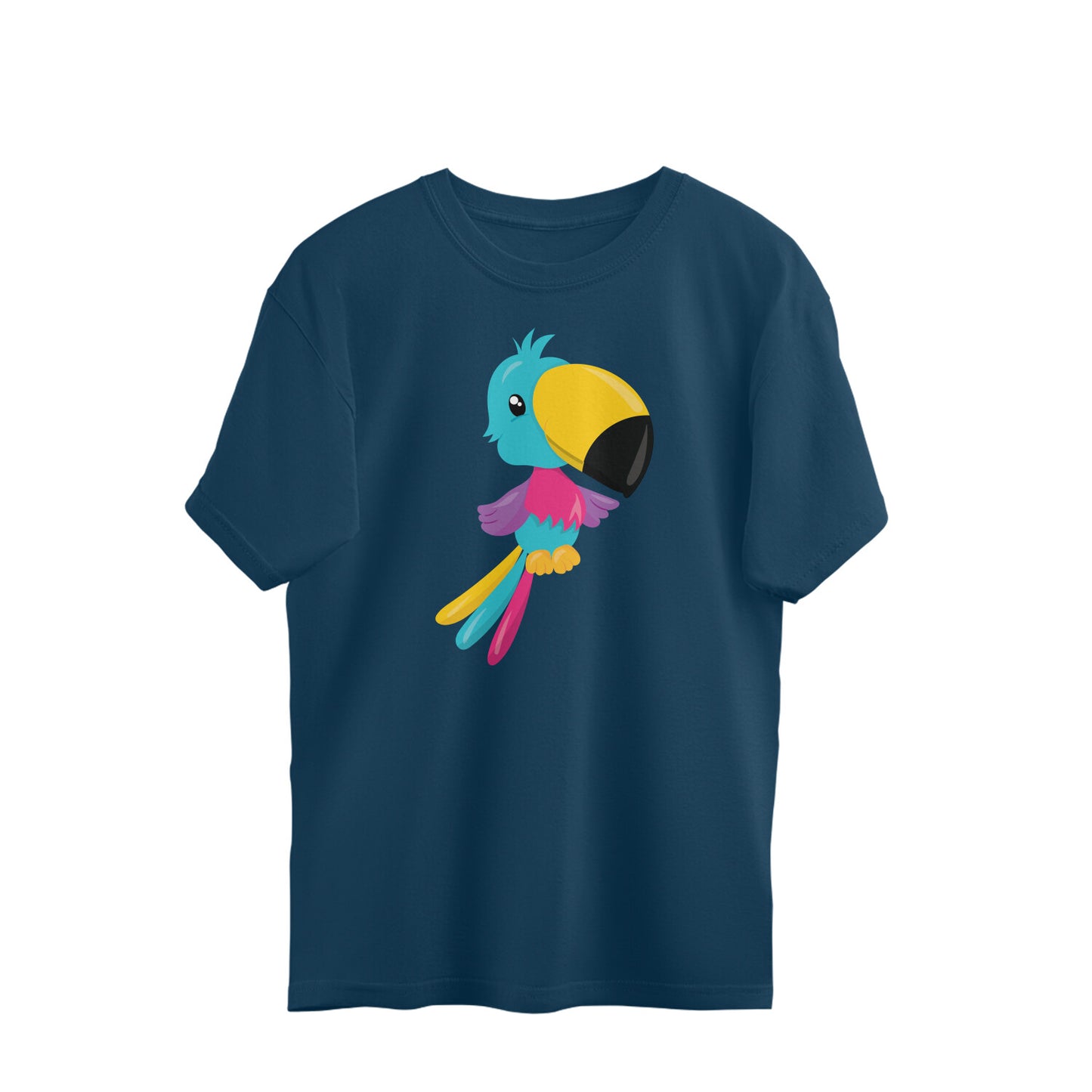 Bilkool Tropical Tota Oversized T-Shirts