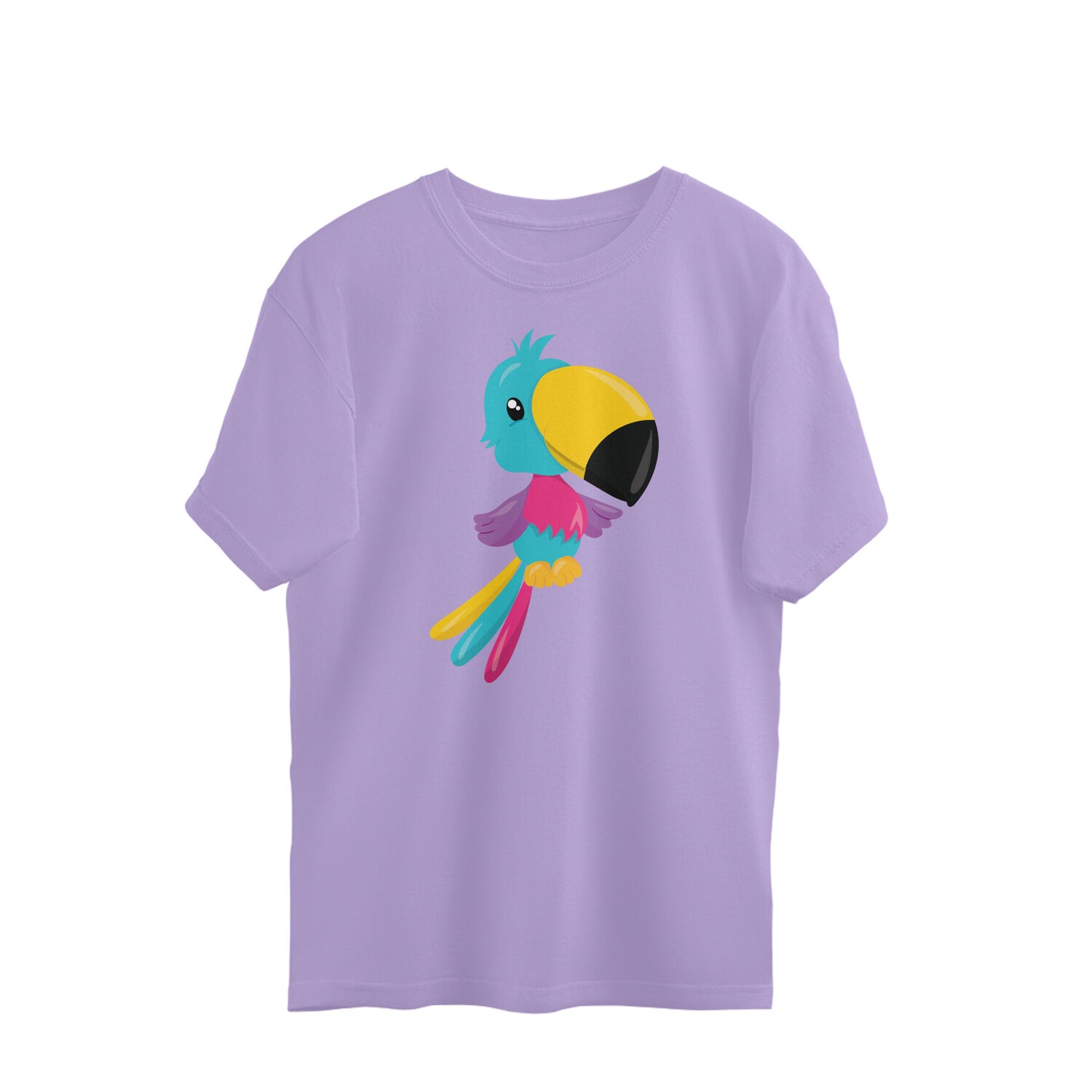 Bilkool Tropical Tota Oversized T-Shirts