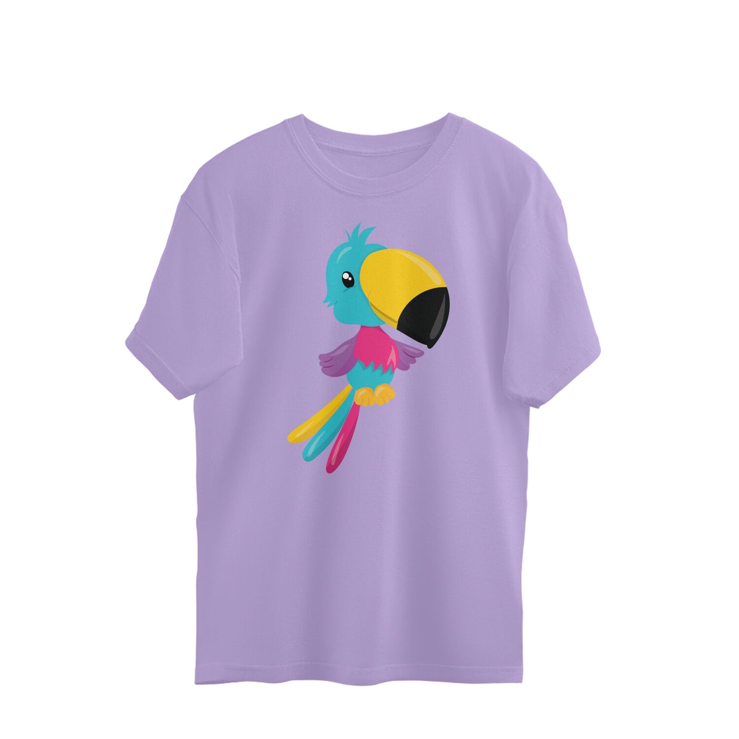 Bilkool Tropical Tota Oversized T-Shirts