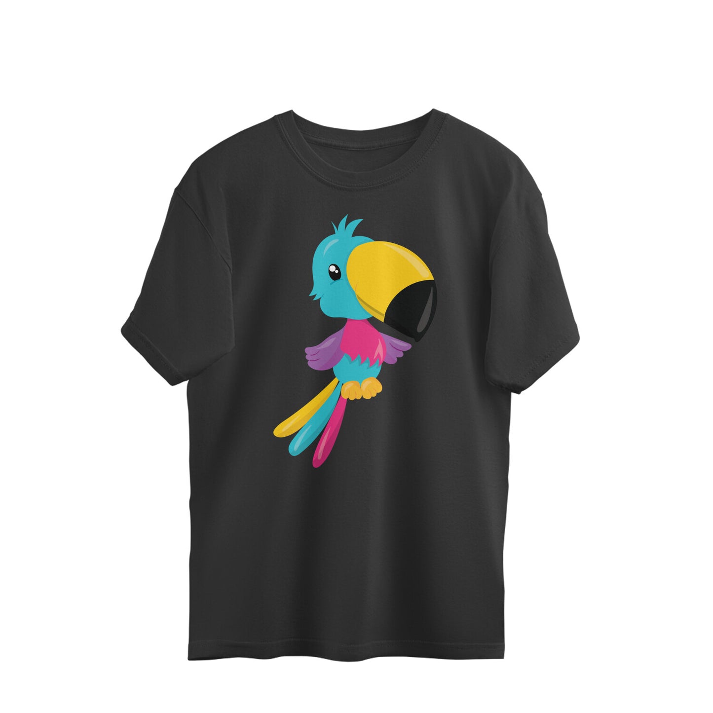 Bilkool Tropical Tota Oversized T-Shirts