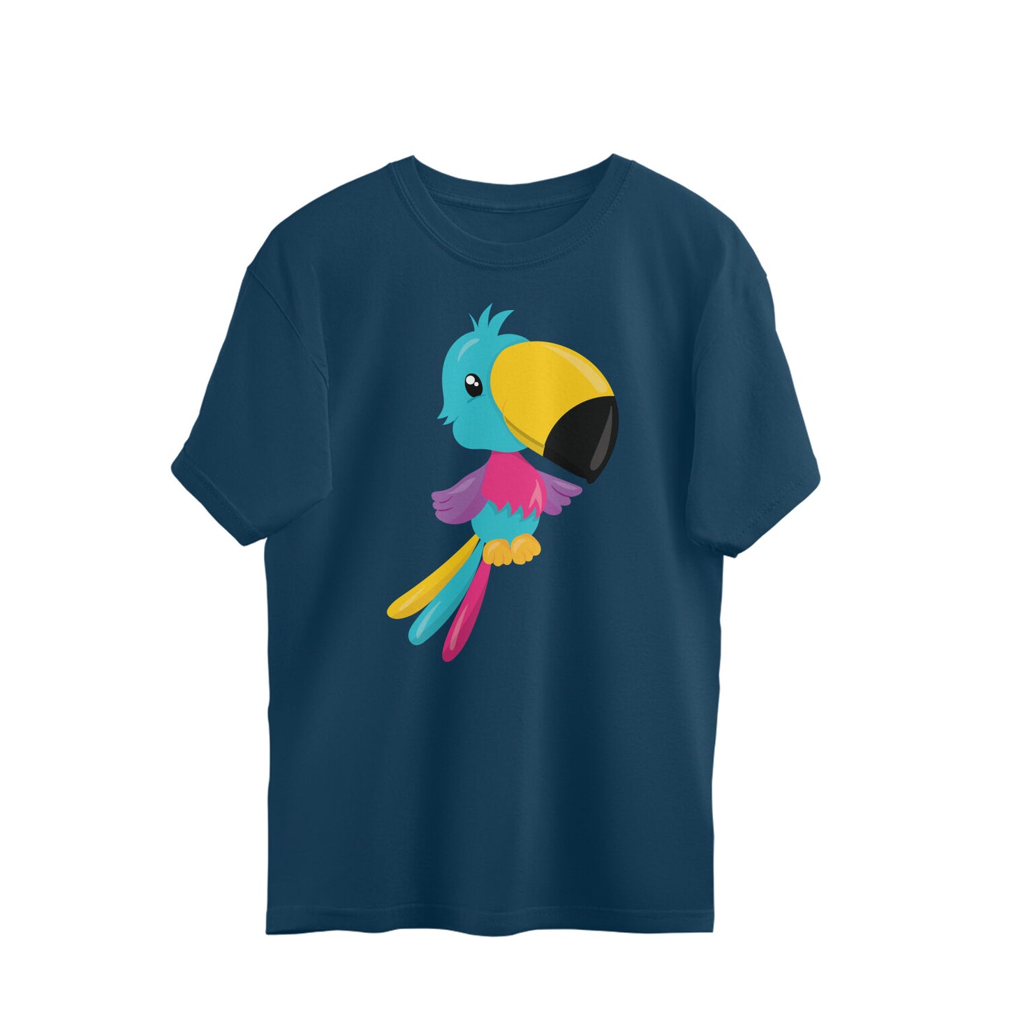 Bilkool Tropical Tota Oversized T-Shirts