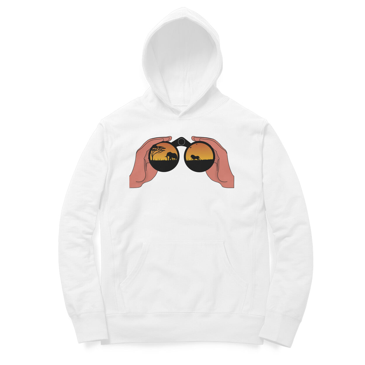 Bilkool Safari Yet So Near Cotton Hoodies