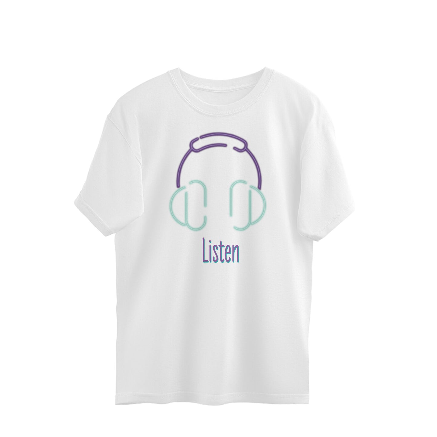 Bilkool Listen Oversized T-Shirts
