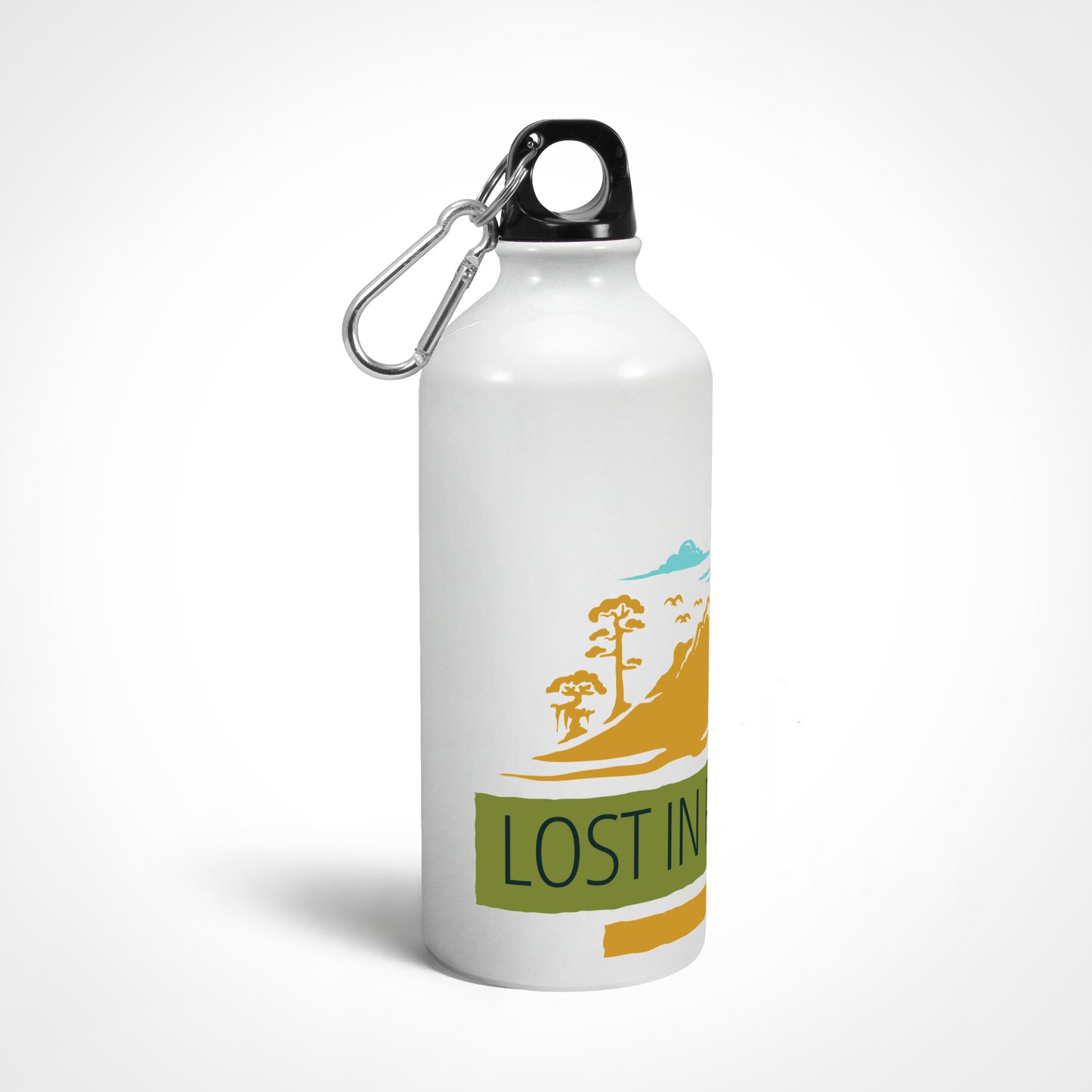 Bilkool Lost in Paradise Aluminium Sipper Bottle 750 ml